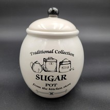 Vintage Arthur Wood Traditional Collection Ceramic Sugar Pot Store Jar Canister - £21.67 GBP