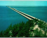 Aerial View Gandy Bridge From Tampa Florida FL UNP Chrome Postcard I8 - $2.63