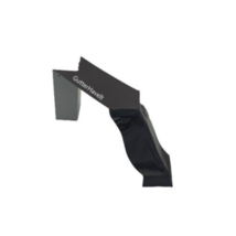 1 - Aluminum 6 - Inch Gutter Outside Strip Miter Color Musket Brown - $265.65 MXN