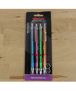 rOtring VisuClick Mechanical Pencil, 0.7 mm, Assorted Barrels, 4-Count - £7.77 GBP