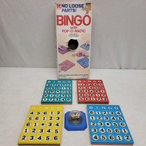 1973 Kohner Bros. BINGO with Pop-O-Matic - Original Box ~ No Loose Pieces - $16.44