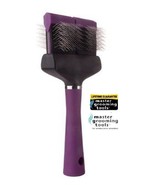 Master Grooming Tools PET SOFT Pin DOUBLE WIDE FLEXIBLE SLICKER BRUSH Ma... - £13.32 GBP