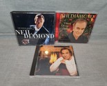 Lot of 3 Neil Diamond CDs: The Movie Album, A Cherry Cherry Christmas, The - $10.44