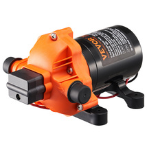 VEVOR 12V Diaphragm Pump, 3 GPM, 3-Chamber 12 DC, 40-100 PSI, 50 PSI, 1/... - $42.99