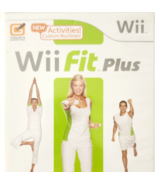 Wii Fit Plus With Manual CIB 2009 Health Fitness Workout Video Game F11 - $27.86 CAD