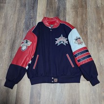 Vintage 1997 Cleveland Indians Jeff Hamilton All Star Game Leather Jacke... - $483.74