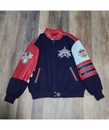 Vintage 1997 Cleveland Indians Jeff Hamilton All Star Game Leather Jacke... - $483.74