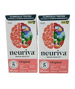 2 pack of Schiff Neuriva Brain Health Original 30 Capsules Memory Focus ... - $1,137.08 MXN