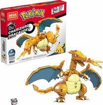 MEGA Construx Wonder Builders - Pokemon Buildable Figure Set - CHARIZARD GWY77 - £30.41 GBP