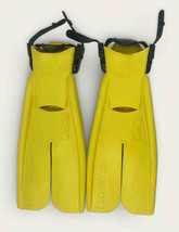 Apollo bio-fin Pro Yellow X-SMALL Natures Wing Scuba Fins Open Heel Snorkel Xs - £57.09 GBP