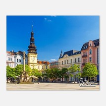 Ostrava Czech Republic Travel Poster Wall Art | Ostrava Masaryk Square Home Deco - $19.99