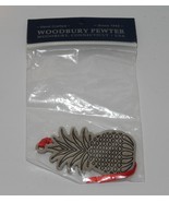 Woodbury Pewter Pineapple Ornament CT Connecticut - $271.41 MXN