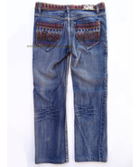 Women Luxirie LRG Distressed Blue Jean 30 Lifted Research Group stretch ... - $20.00