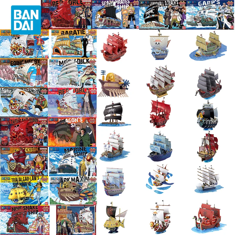 Bandai Original ONE PIECE Anime GRAND SHIP Going Merry and Others Action... - £29.70 GBP+