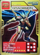 Bandai Digimon S1 D-CYBER Card Gold Stamp Grademon - £32.07 GBP