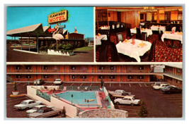 Flamingo Restaurant Lounge in Portland Oregon Advertisement Postcard Unposted - £3.84 GBP