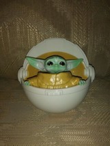 DecoPac Baby Yoda Cake Topper 4.5&quot; Mandalorian The Child Plastic 2020 Lu... - £15.57 GBP