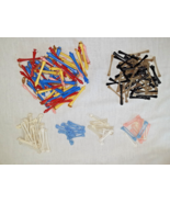 Lot of Vintage Hair Curlers/Perm Rods in many sizes and colors.  Over 10... - $15.00