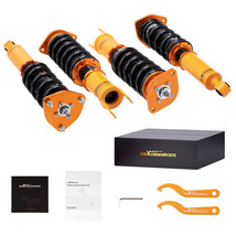 24-Level Damper Coilovers Coil Spring &amp; Shock Absorber Kit For NISSAN 370Z Z34 - £225.58 GBP