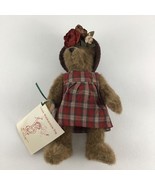 Boyds Bears Lizzie Wishkabibble Day Book 10&quot; Plush Stuffed Jointed Vinta... - $33.70 CAD