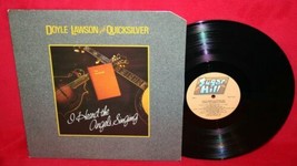 Doyle Lawson &amp; Quicksilver I Heard The Angels Singing Lp Gospel Bluegrass 1989 - £27.24 GBP