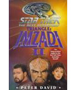 Star Trek Triangle: Imzadi II hardcover by Peter David used, good condition - $37.43 MXN