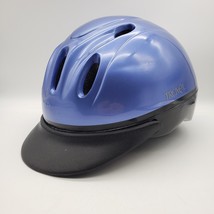 TROXEL Spirit Equestrian Riding Helmet Sz Med Periwinkle Flipfold Liner ... - £23.26 GBP