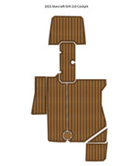 2023 Starcraft SVX 210 Cockpit Pad Boat EVA Foam  Teak Floor Mat Self Ad... - $699.00