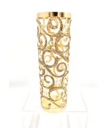 NEW BATH BODY WORKS GOLD SCROLL GEM FINE FRAGRANCE MIST BODY SPRAY HOLDE... - £14.67 GBP