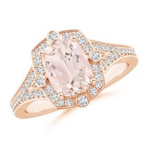 Authenticity Guarantee

ANGARA 1.48 Ct Art Deco Inspired Morganite Ring with ... - £841.21 GBP