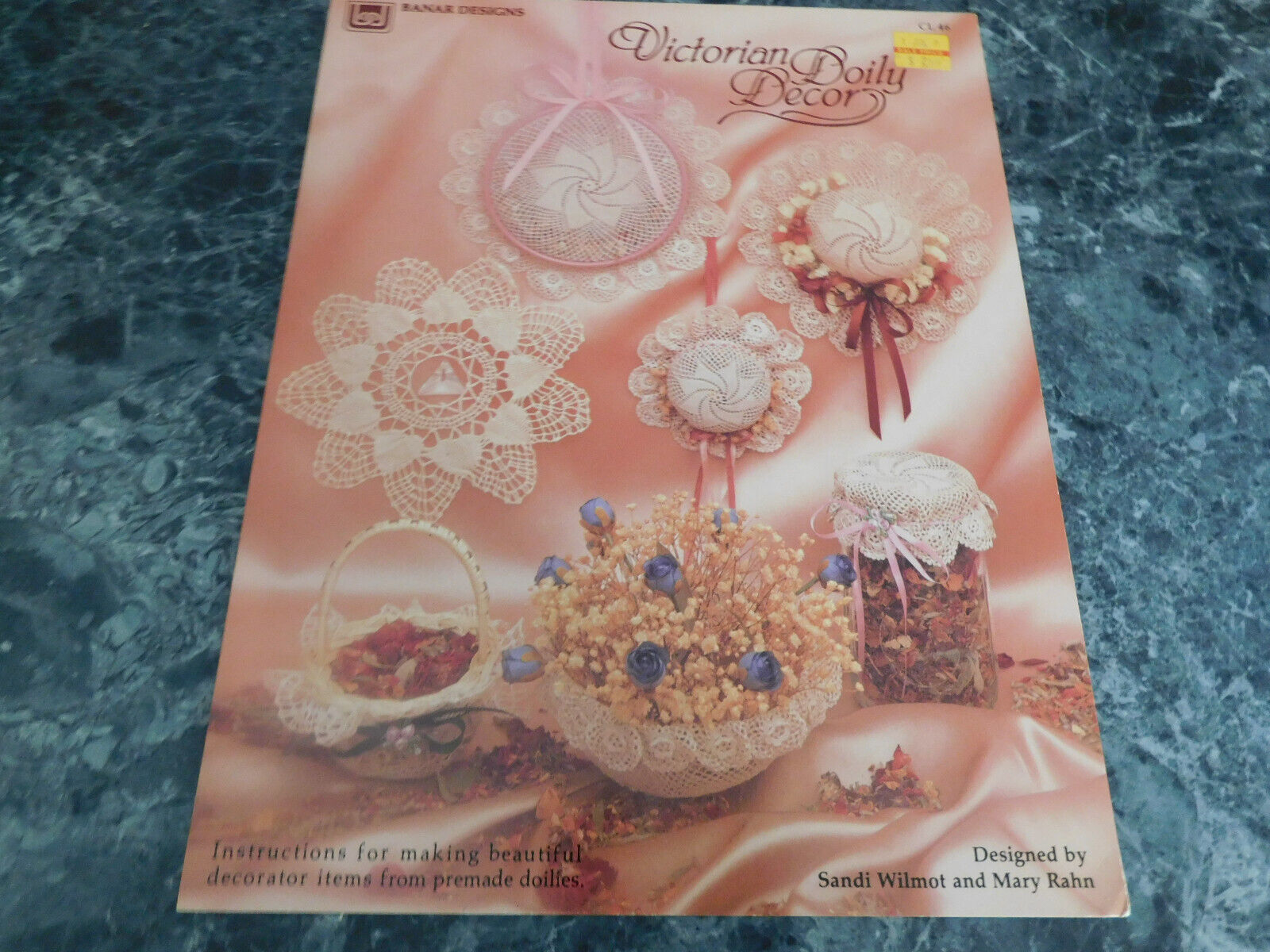 Victorian Doily Decor by Sandi Wilmot Mary Rahn Cl46 - $2.99