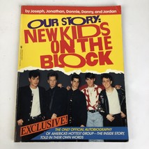 New Kids On The Block Book Our Story Vintage 1990 Collectible Autobiography Look - £18.95 GBP