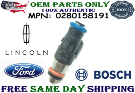 GENUINE Bosch 1x Fuel Injectors for 2013-2014-2015-2016-2017 Lincoln MKT 3.5L V6 - £30.02 GBP