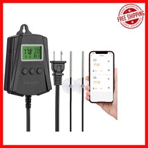 Multi-Outlet WiFi Reptile Heat Controller – Perfect for Multiple Terrariums - $893.59 MXN