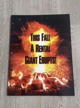 Volcano Original Press Kit 8.5x11” Video Store Promo Tommy Lee Jones CV JD - $8.95