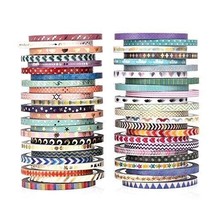 Washi Tape For Crafts Bulk Lot Thin 3mm Assorted Mix 48 Rolls - £11.79 GBP