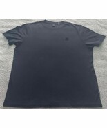 Moose Knuckles Duluth Embroidered Logo Regular Fit Navy Blue T-Shirt Siz... - $56.10 CAD