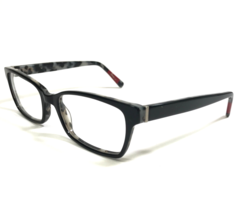 Ellen Degeneres Eyeglasses Frames O-06 BLK TT Black Gray Tortoise 52-18-140 - $37.19