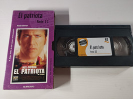 El Patriot Teil II Mel Gibson - VHS Kassette Tape - $182.28 MXN