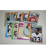 Football Cards Vintage 1970&#39;s Lot Of 10 - $17.82 CAD