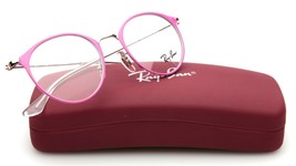 NEW Ray Ban Kids RB 1053 4067 Pink EYEGLASSES GLASSES FRAME 45-18-130mm - £50.10 GBP