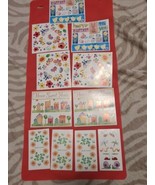 Lot of 11 Colorbok Kathy Davis butterfly garden sticker sheets Photo Cor... - £14.91 GBP