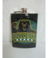 Baylor Bears Stainless Steel 8oz. Hip Flask FB17BB1 - £7.77 GBP