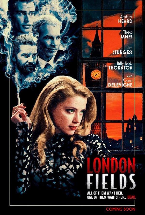London Fields Movie Poster Mathew Cullen Amber Heard Film Print 24x36" 27x40" - £9.54 GBP - £19.96 GBP