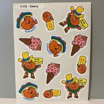 Vintage Trend Scratch &amp; Sniff Cherry Stickers - £15.66 GBP