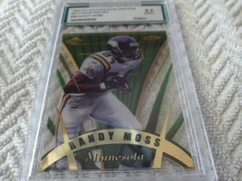 1999 Randy Moss #S8 Collector&#39;s Edge Masters Sentinels Preview 9.5 Mint+ - £19.63 GBP