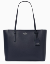 Kate Spade Schuyler Navy Blue Tote Handbag K7354 Purse Bag Charm NWT $35... - £100.84 GBP
