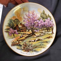 Currier & Ives Collection American Homestead -Spring Plate Excel. Used Condition - $10.07