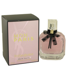 Yves Saint Laurent Mon Paris Perfume 3.4 Oz Eau De Toilette Spray - £156.12 GBP