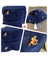NWT Men&#39;s Women&#39;s Ralph Lauren Polo Players Blue Corduroy Bucket Hat S/M... - $1,100.46 MXN